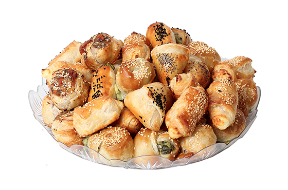 פלטת מאפים מלוחים 30יחידות